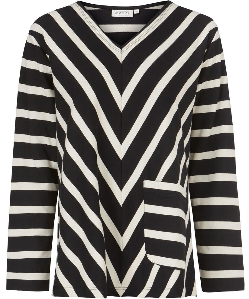 BELINA JERSEY TOP, Black