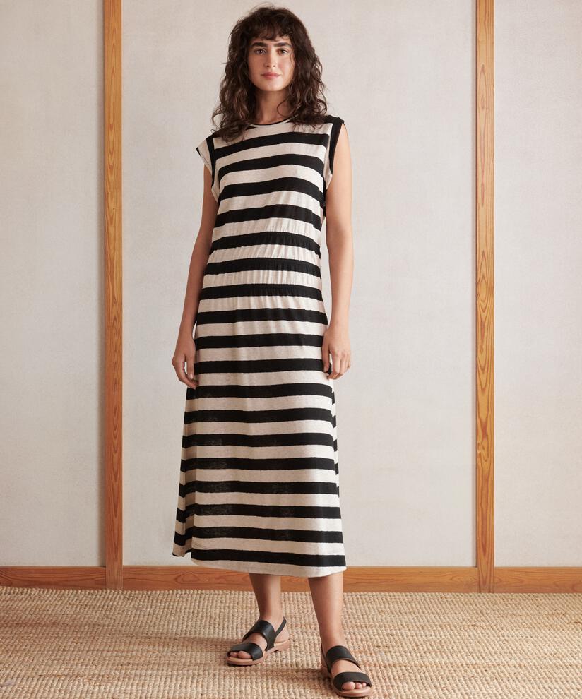 Nadire JERSEY Kjole, Black