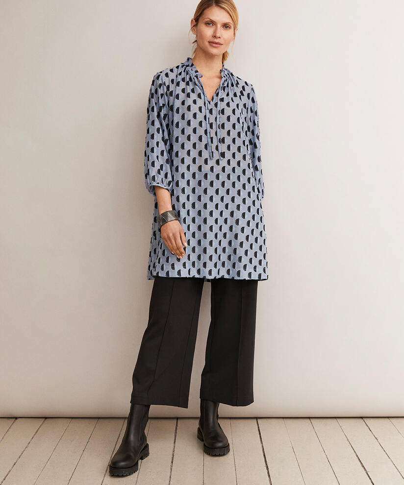 GIVA TUNIKA, Faded Denim