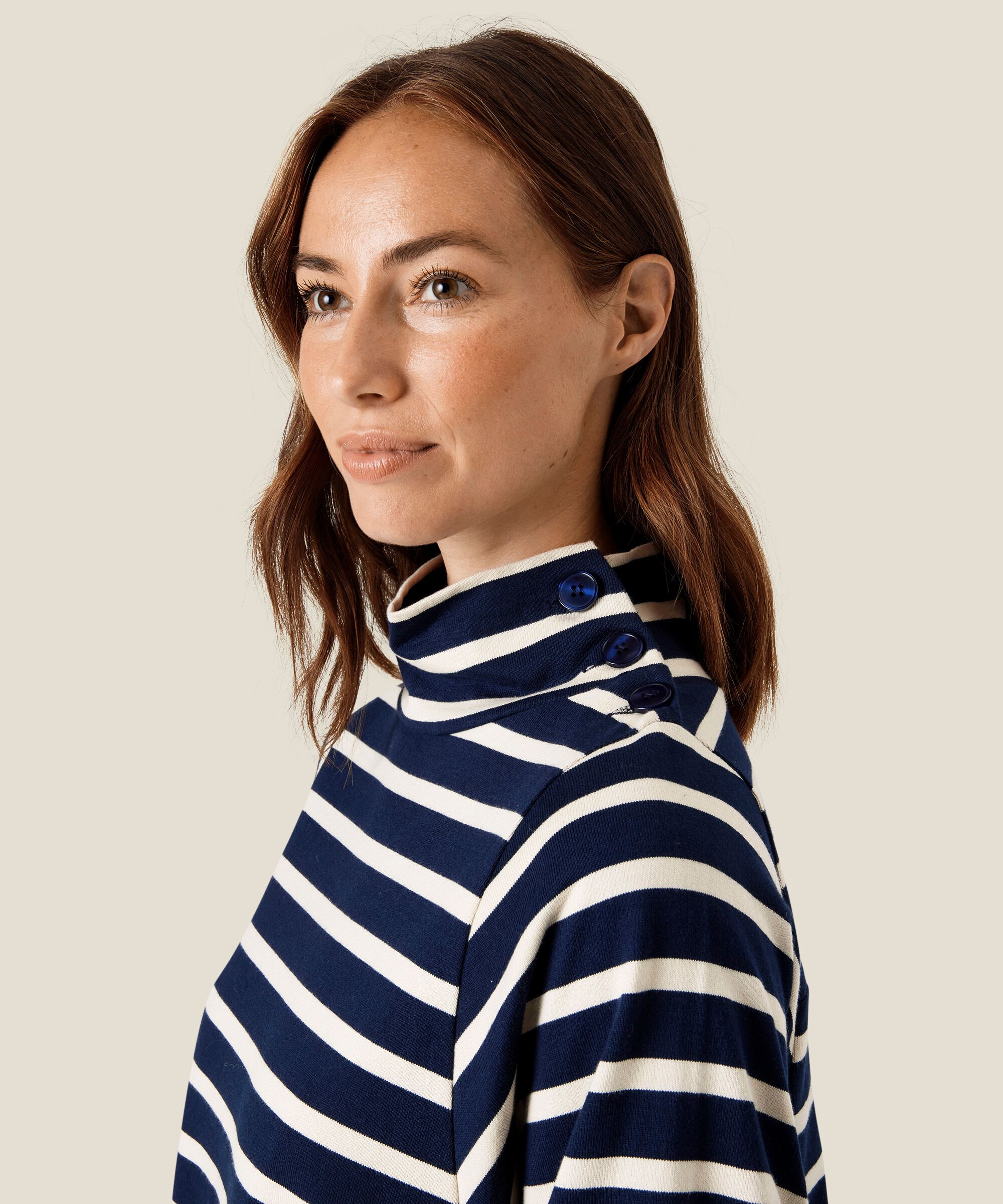 Nejanas JERSEY kjole, Navy Blazer