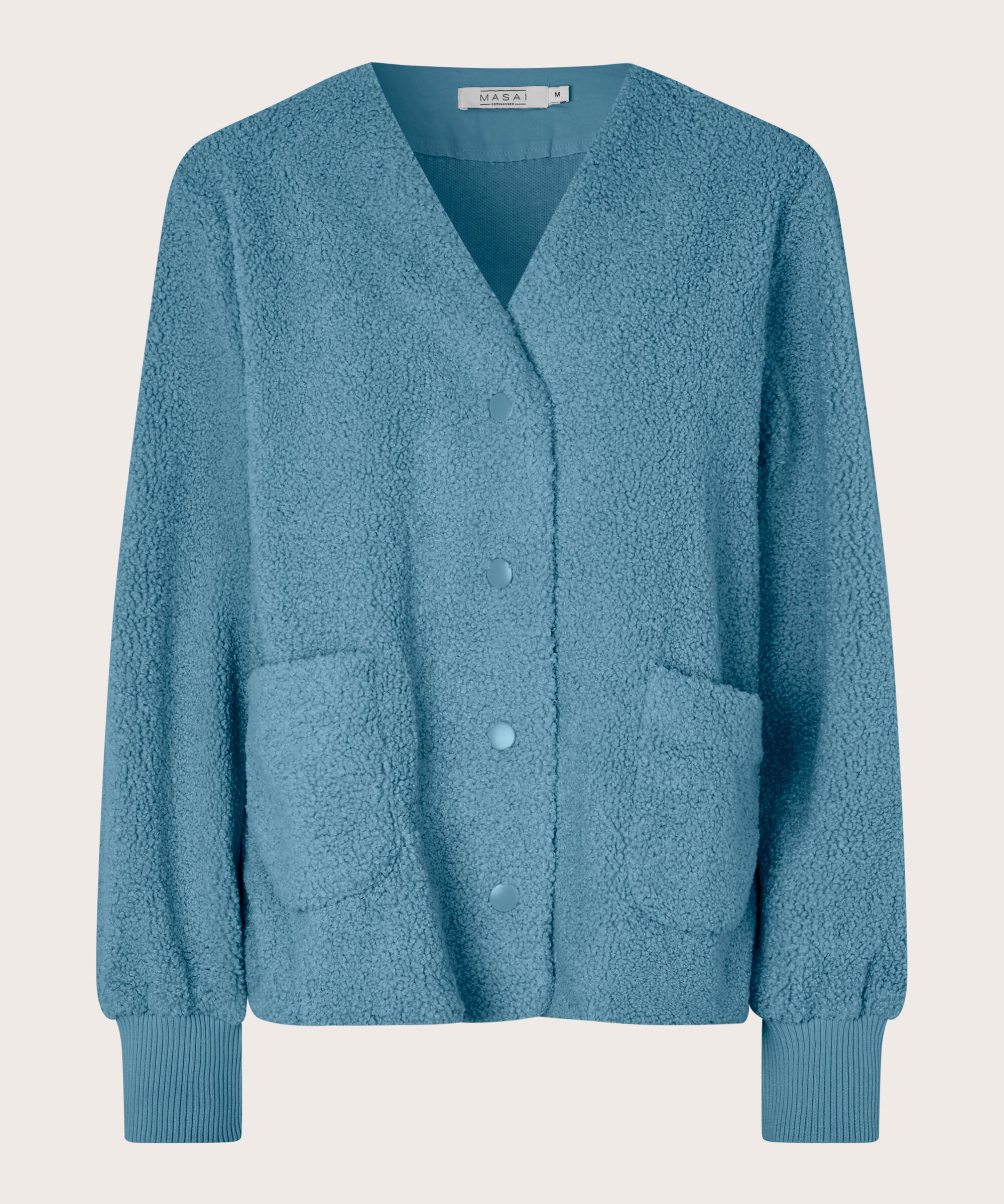Junte Teddy Fleecejakke, Proven Blue