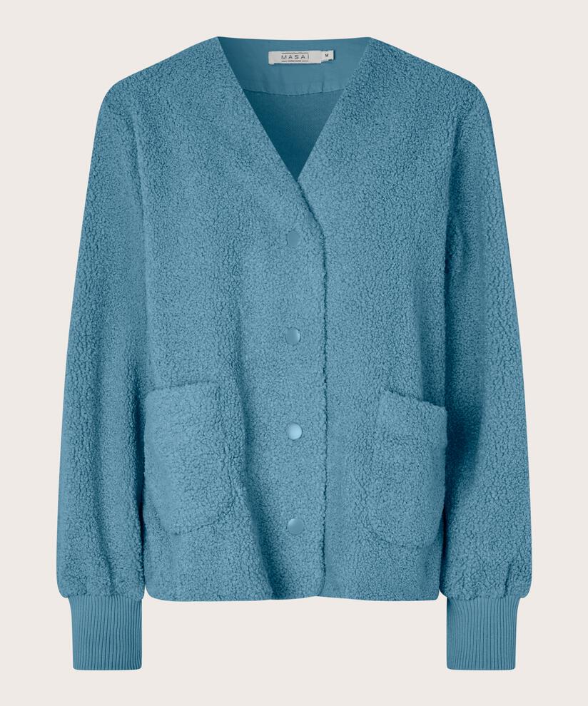 Junte Teddy Fleecejakke, Proven Blue