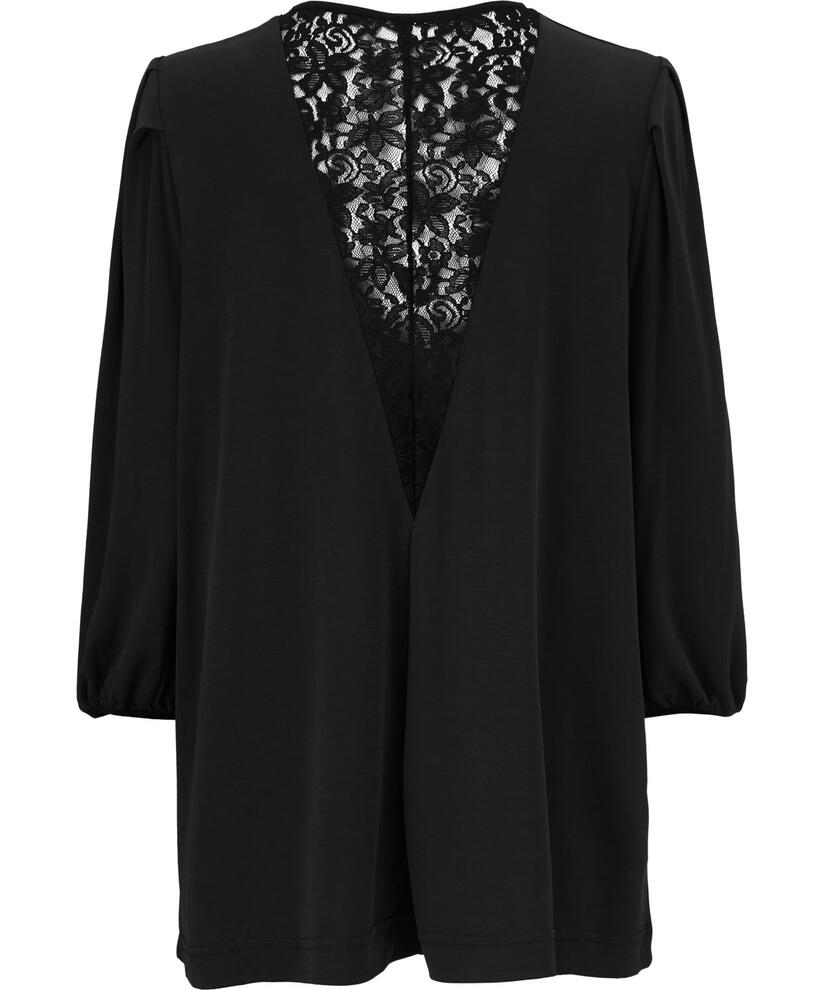 BINTA JERSEY TOP, Black, hi-res