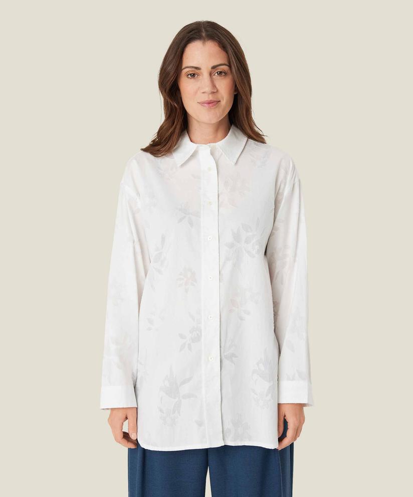 Idette Skjorte, White
