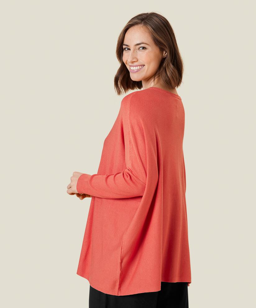 Fanasi Top, Spiced Coral, hi-res