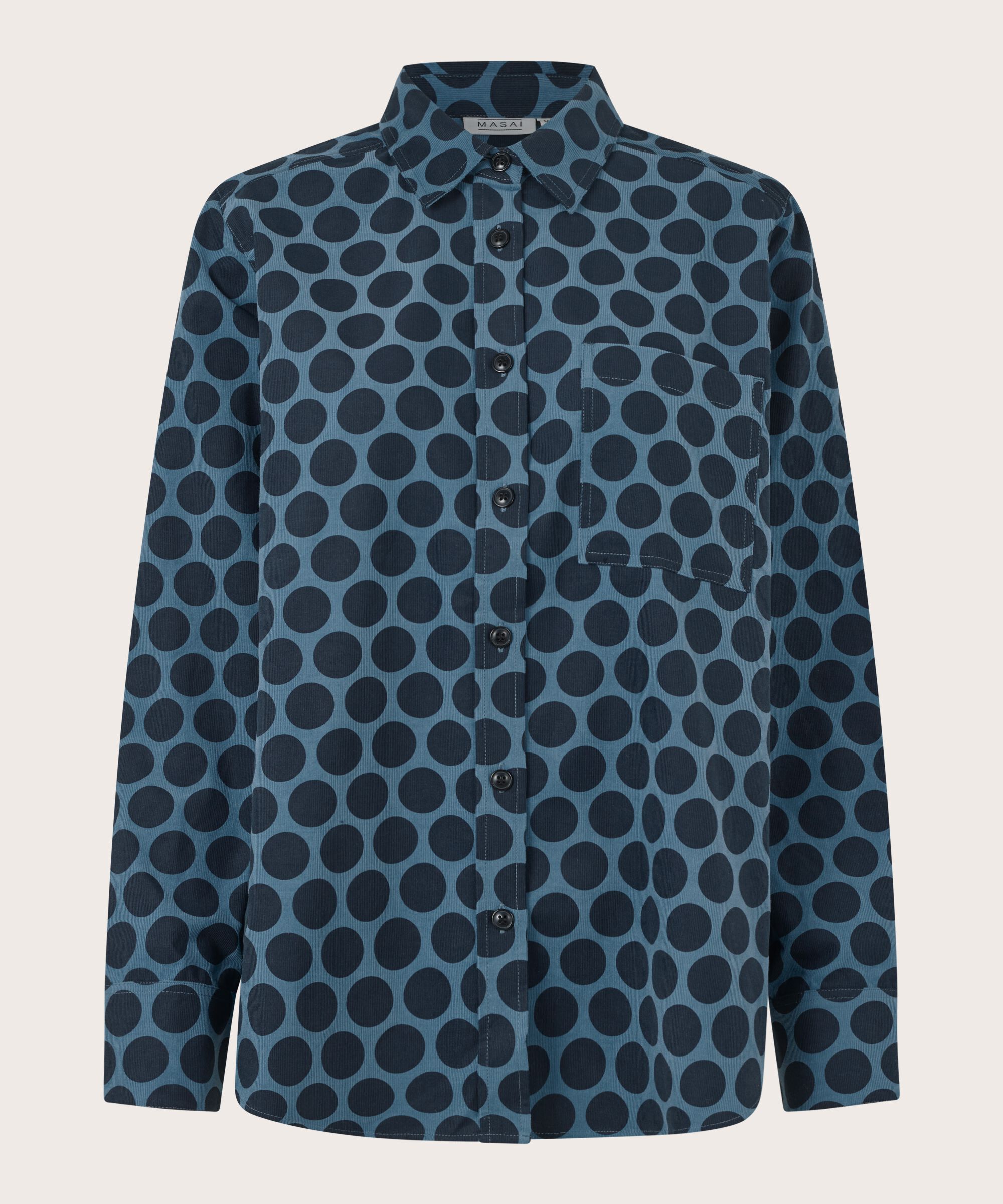 Indiba Skjorte, Navy Blazer