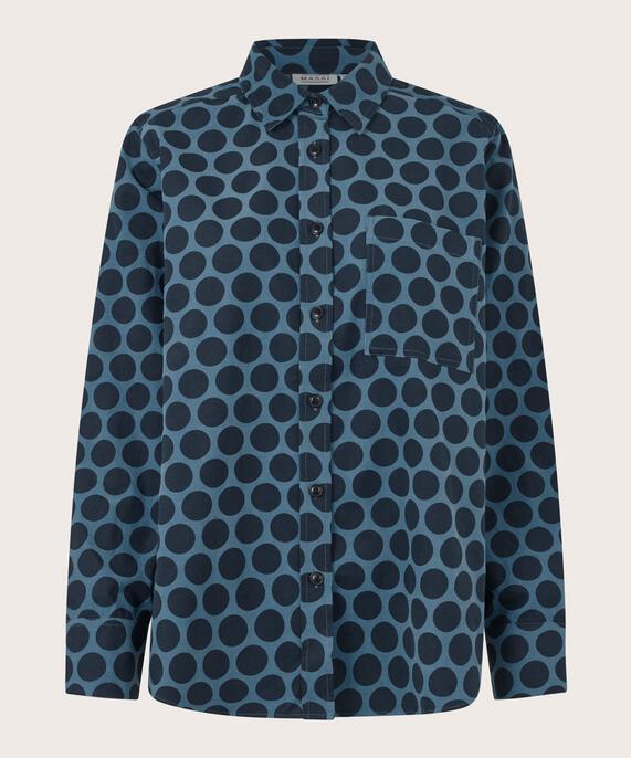 Indiba Skjorte, Navy Blazer
