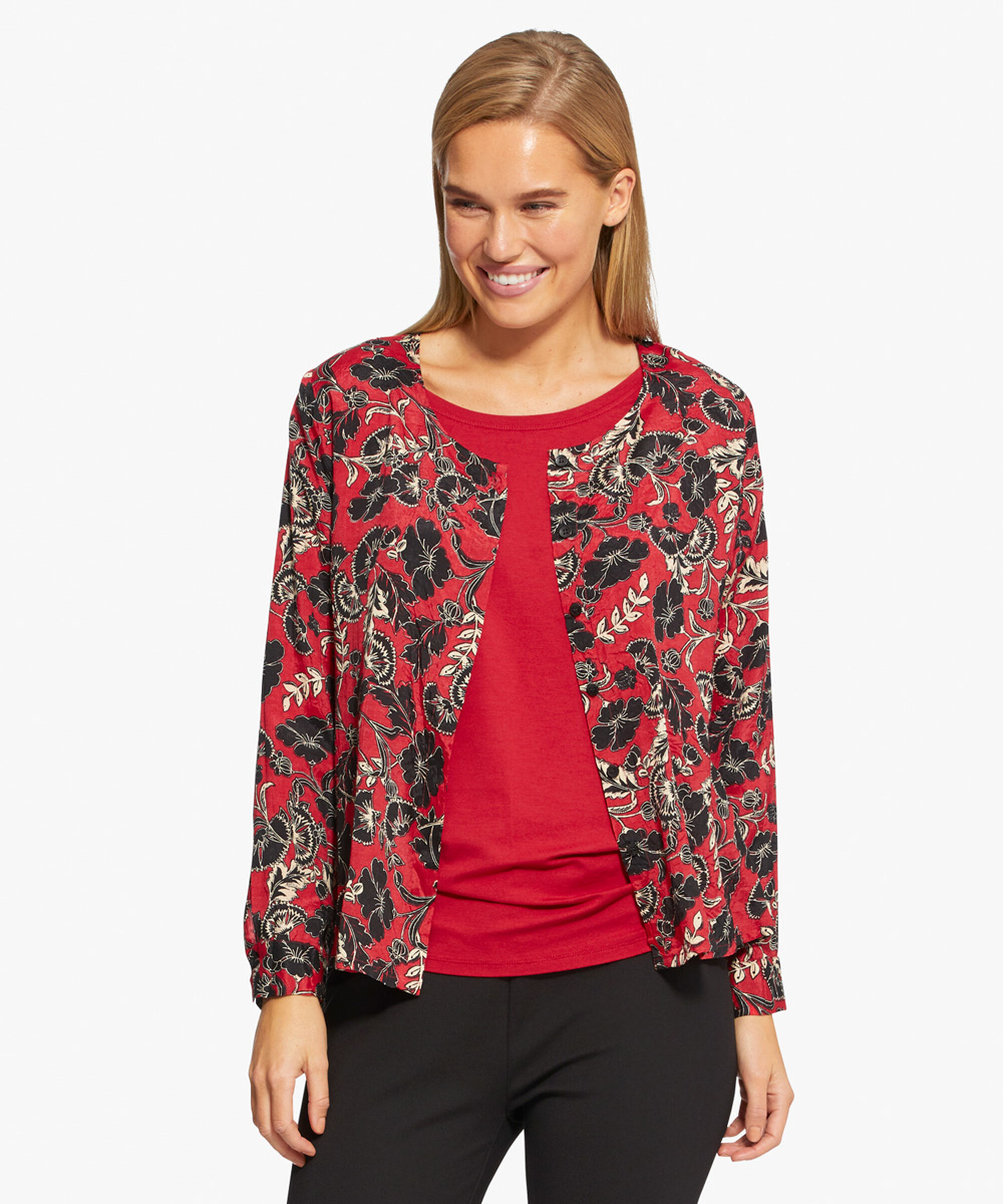 INES SKJORTE, Scarlet Sage