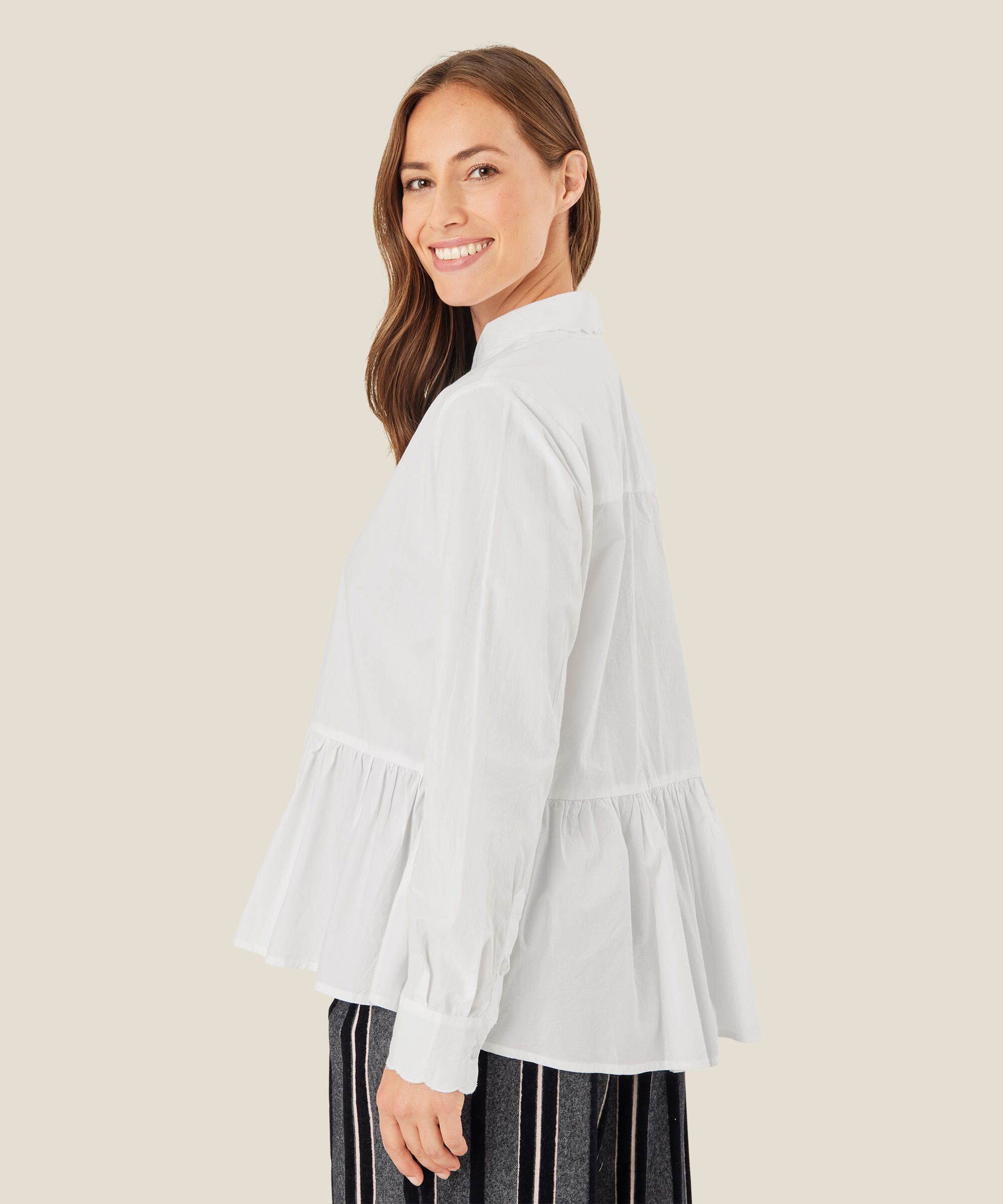 Imee Skjorte, White