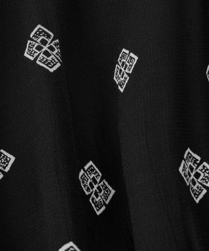 Noué Kjole, Black, hi-res