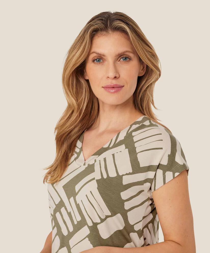 Efa JERSEY Top, Dusky Green