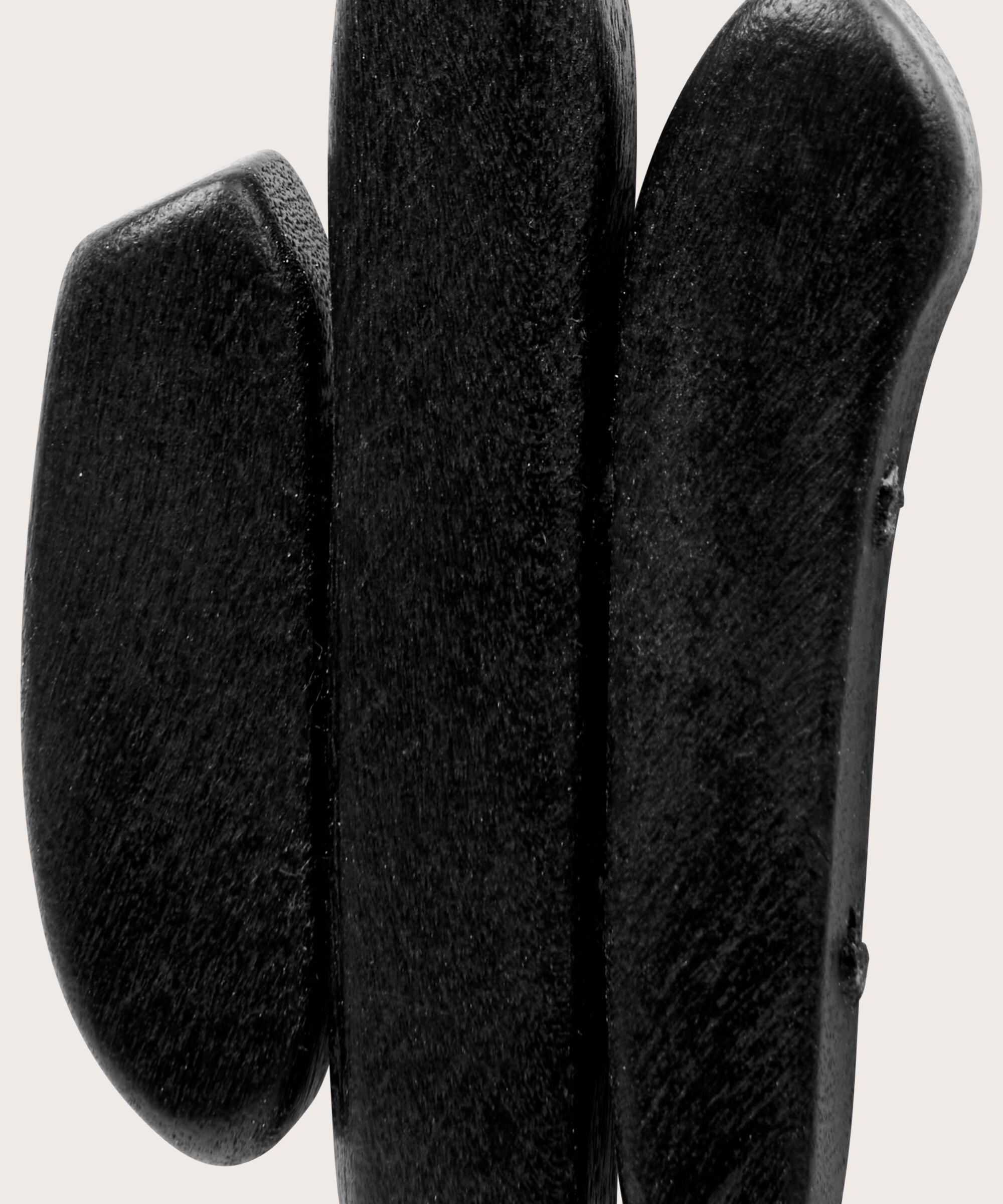 Ryvia Øreringe, Black