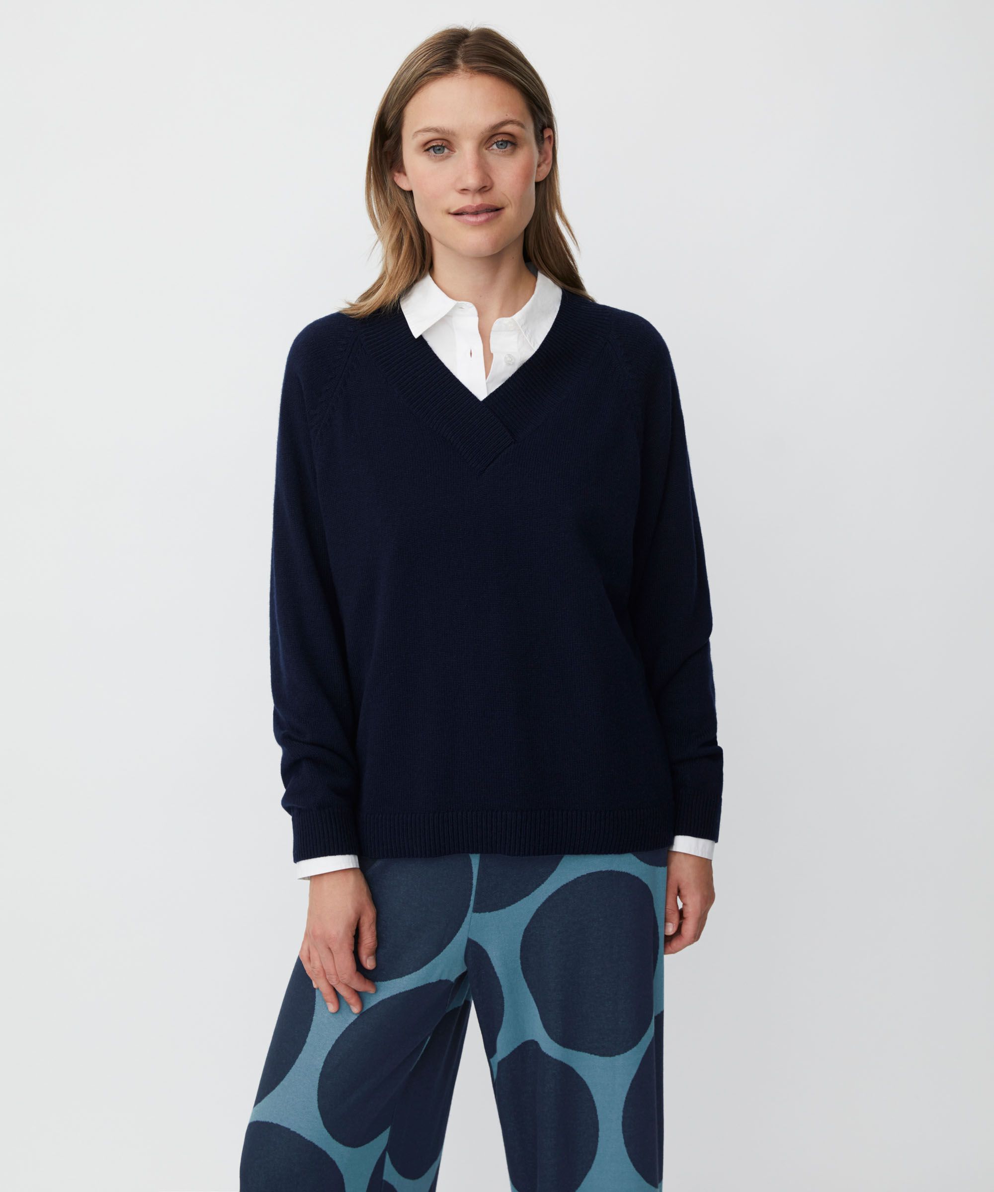 Fordane Top, Navy Blazer