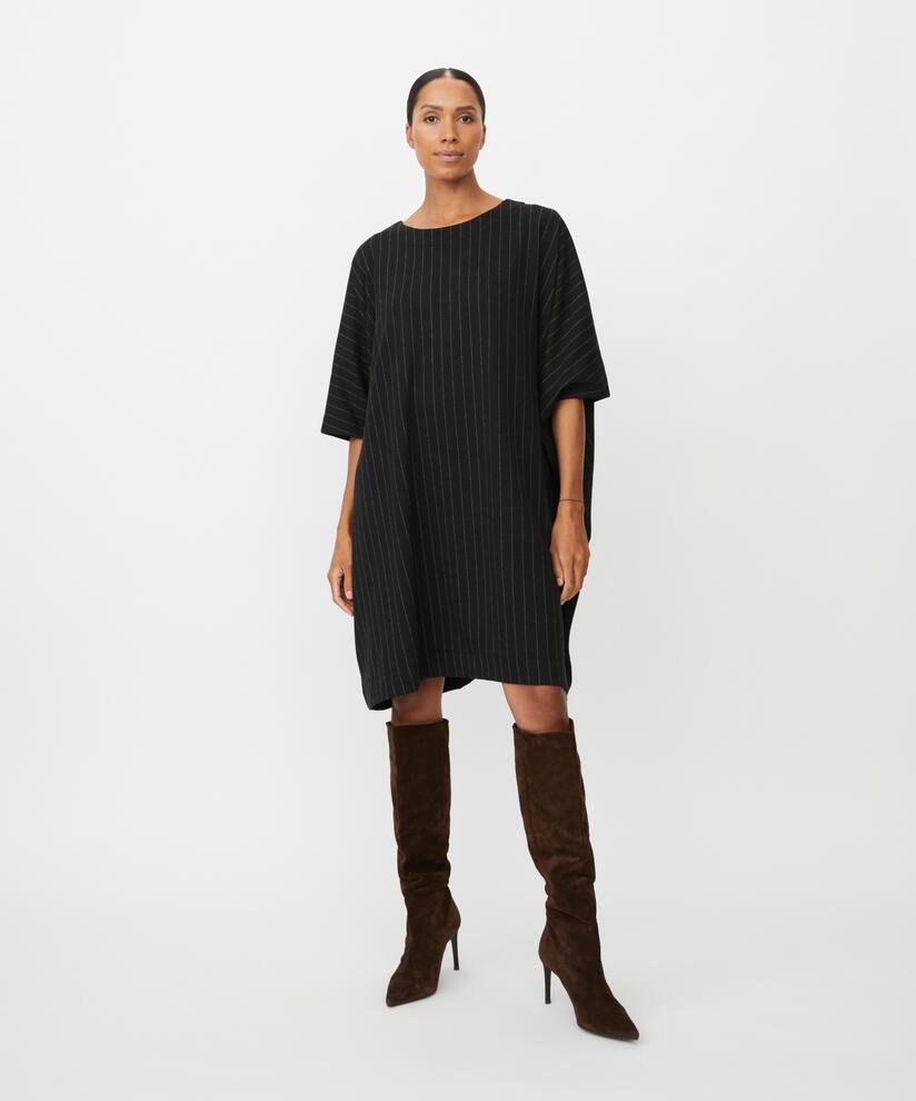 Nujanka JERSEY Kjole, Black