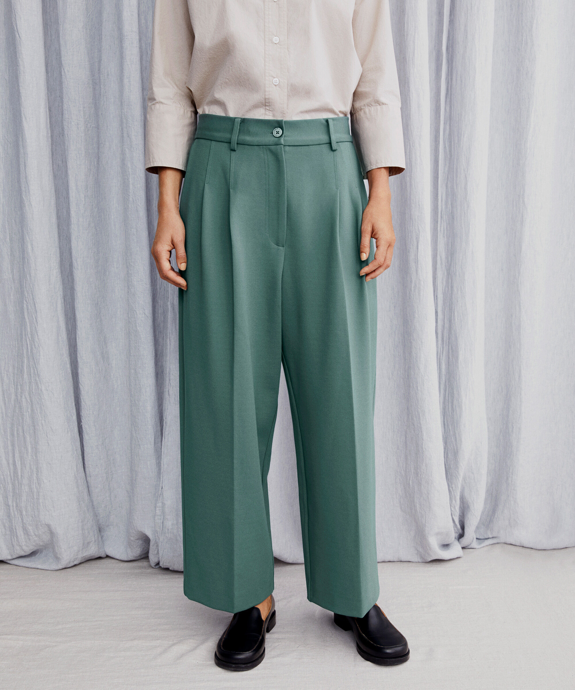 Perlinam JERSEY Bukser, Balsam Green