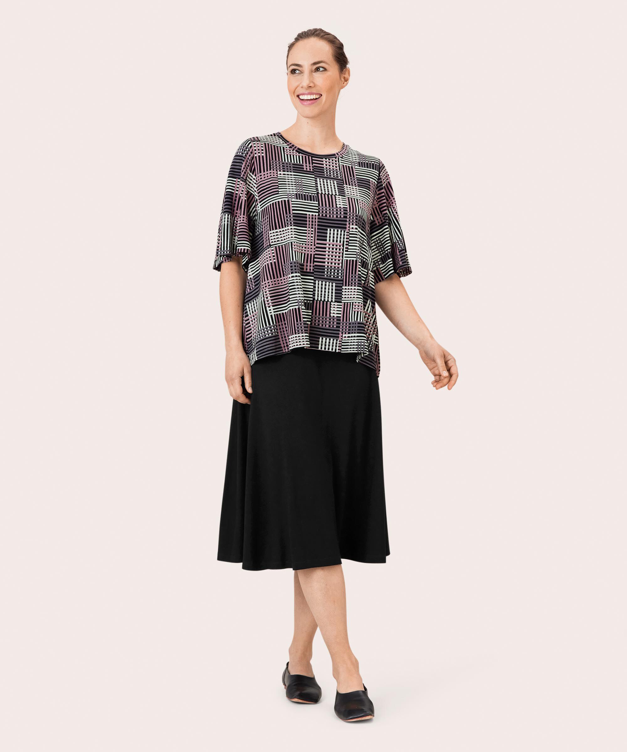 Bessana JERSEY Top, Dusky Orchid