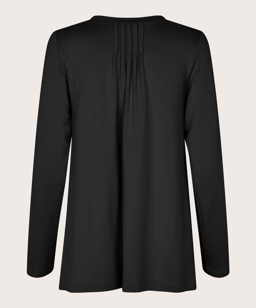 Berta JERSEY Top, Black
