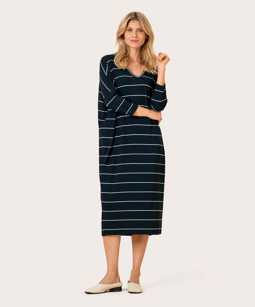 NYRINI JERSEY KJOLE, Navy, hi-res