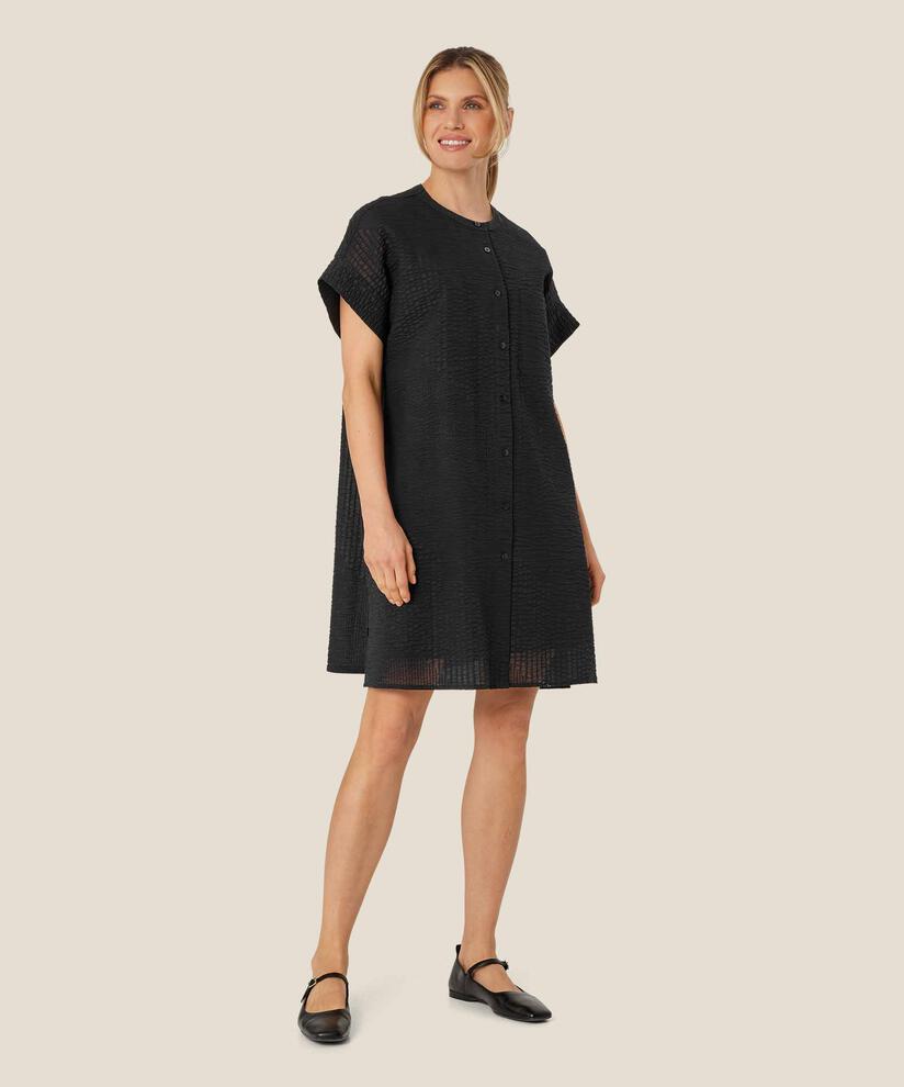 Nayla Skjortekjole, Black