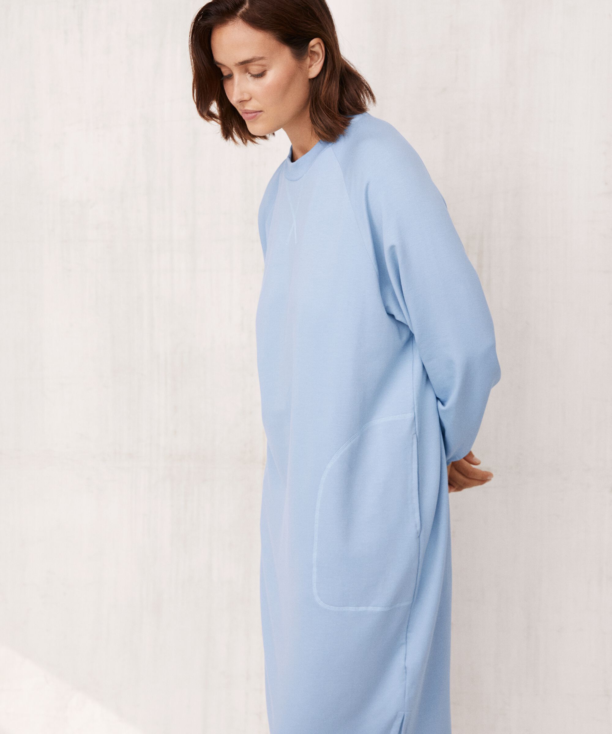 Ninen JERSEY Kjole, Blue Fog
