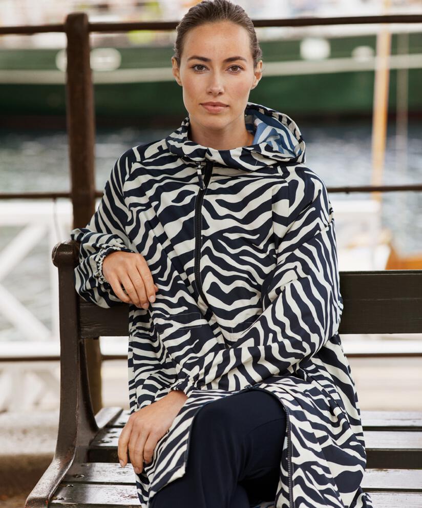 Trina Regnfrakke , Black