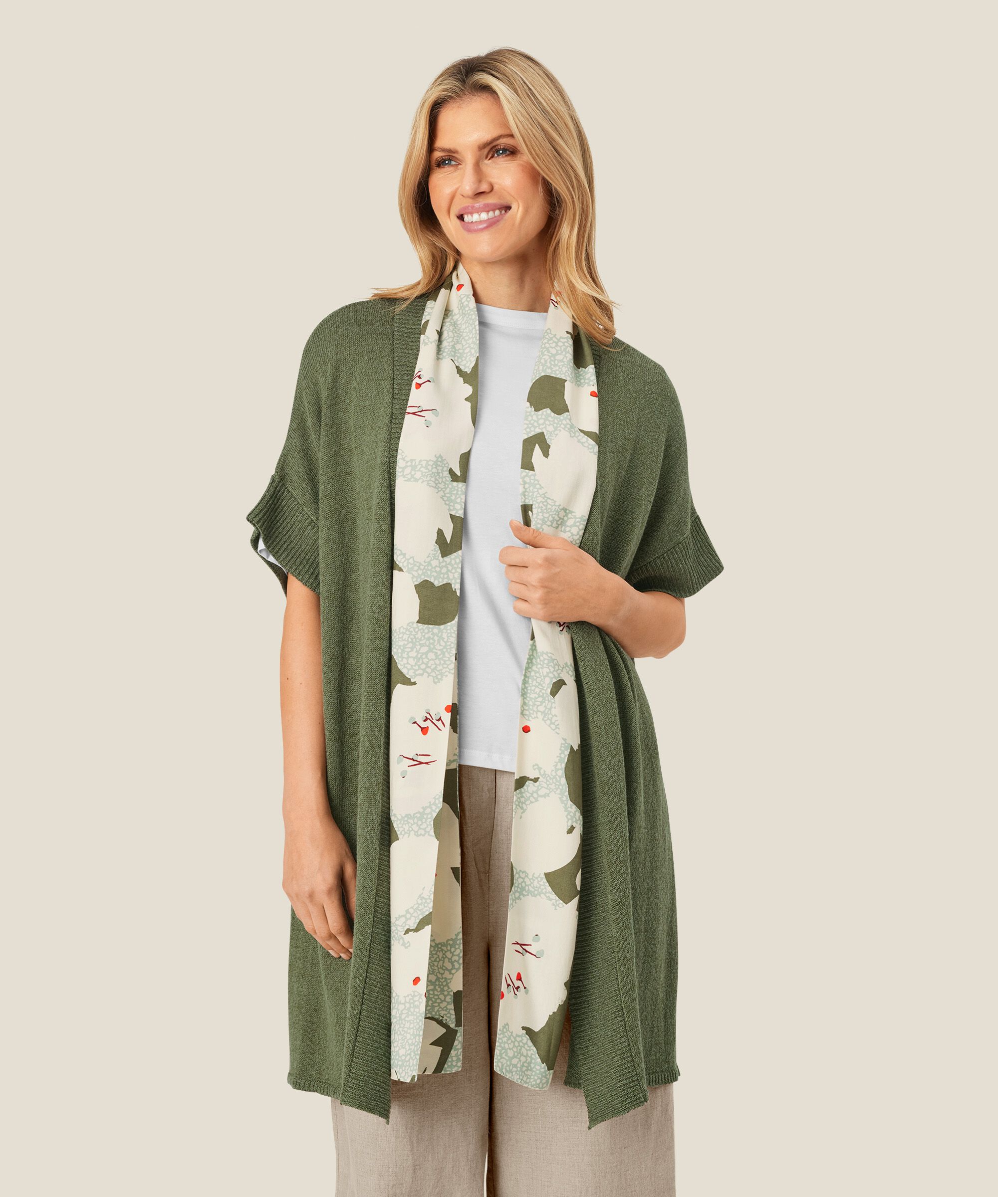 Alo Tørklæde, Frosty Green