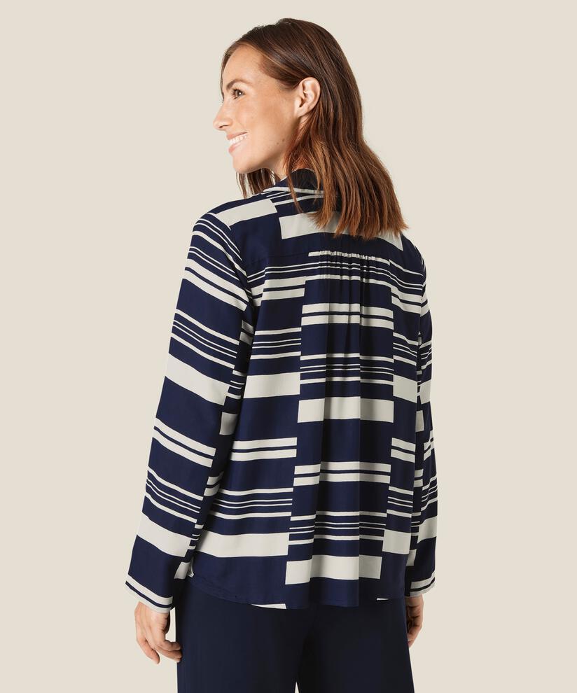 Bonela Top, Navy Blazer