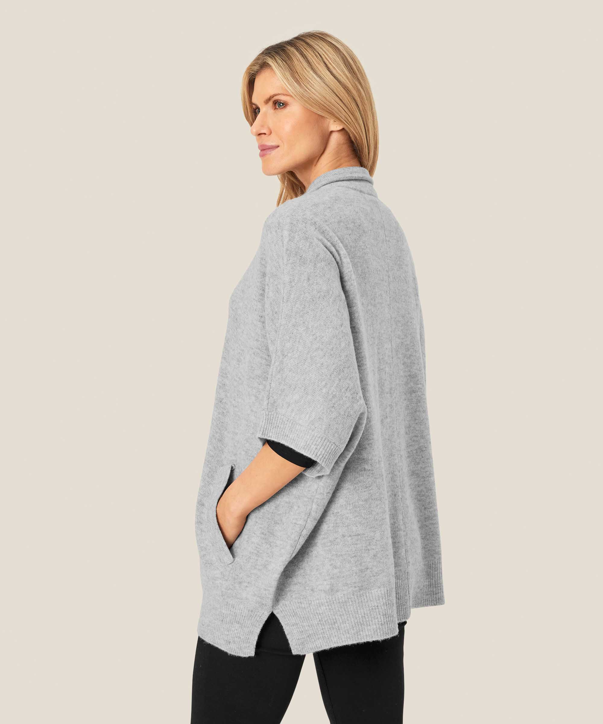 Laritsa Cardigan, L. Grey mel.