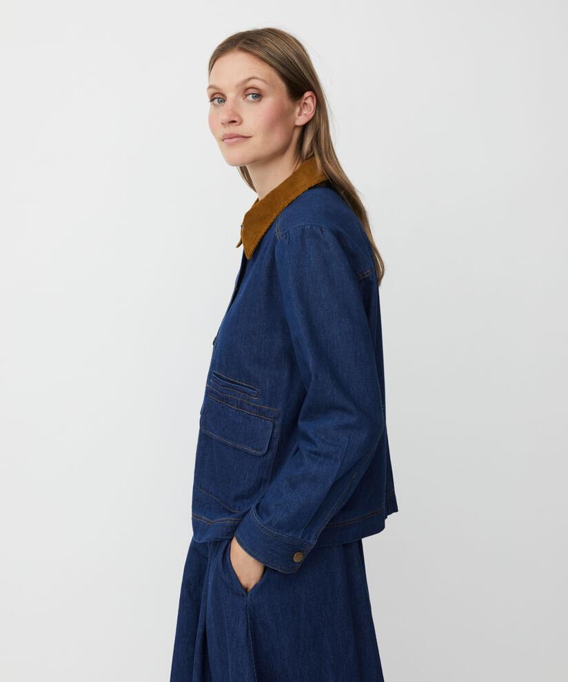 Julemi Denim Jakke, Dark Denim