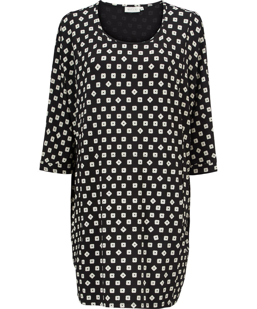 GALENY JERSEY TUNIKA, Black