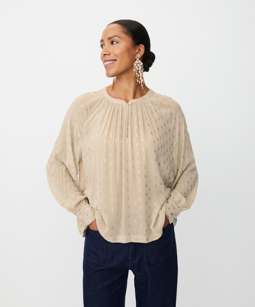 Dornessa Top, Oxford Tan