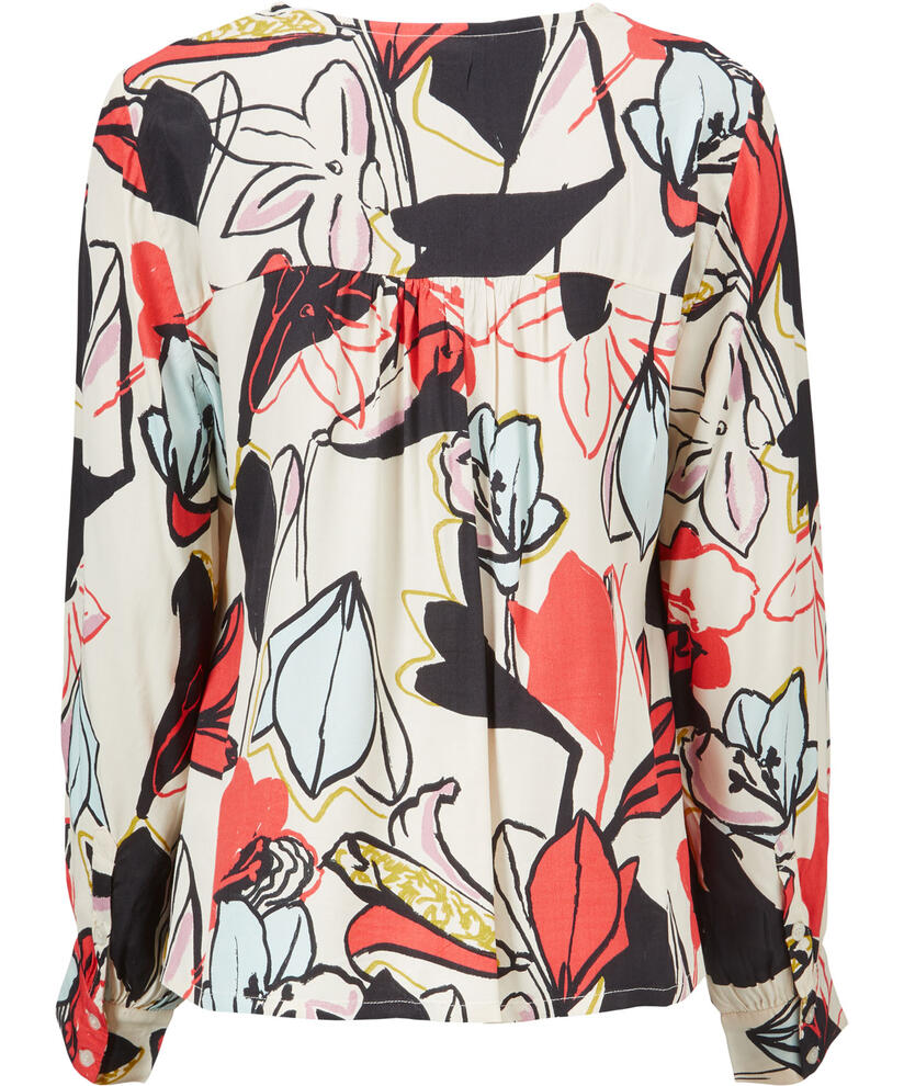 DOLORITA BLUSE, Spiced Coral