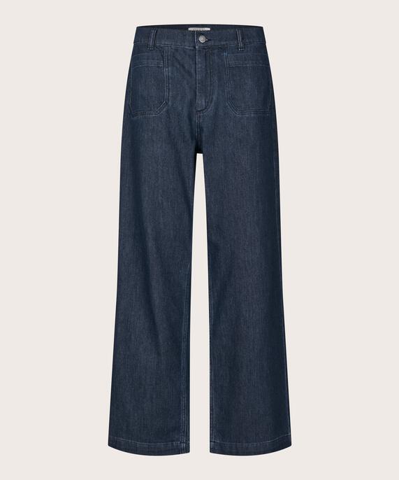 Partenope Denim Bukser, Dark Denim