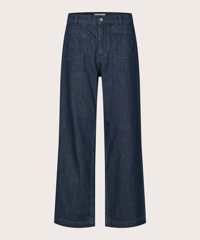 Partenope Denim Bukser, Dark Denim